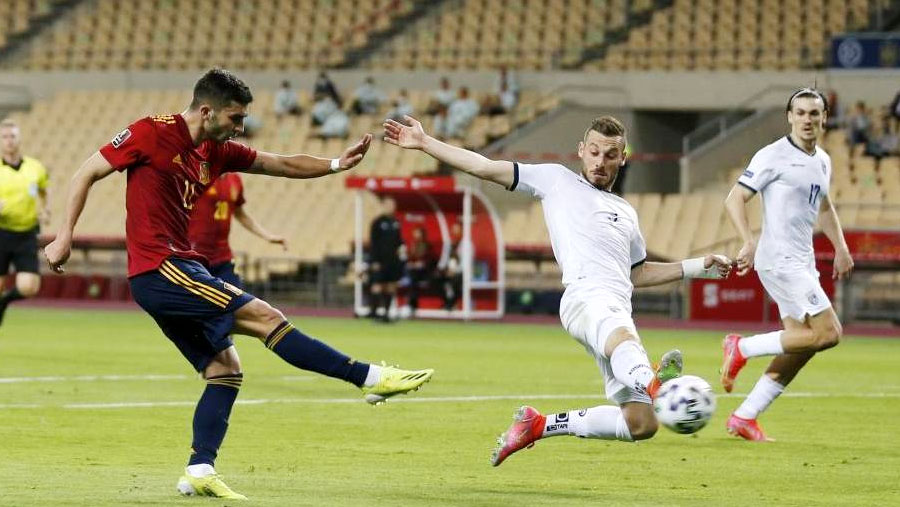 Spain beat Kosovo 3-1 in World Cup qualifier