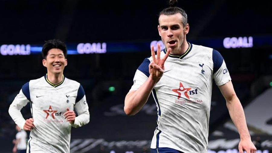 Bale nets hat-trick in Tottenham win