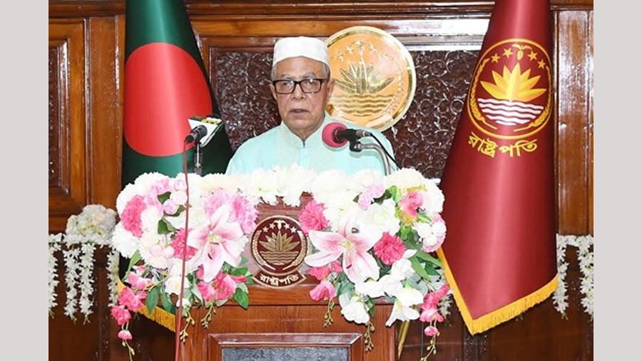 Stand by helpless people around us: President
