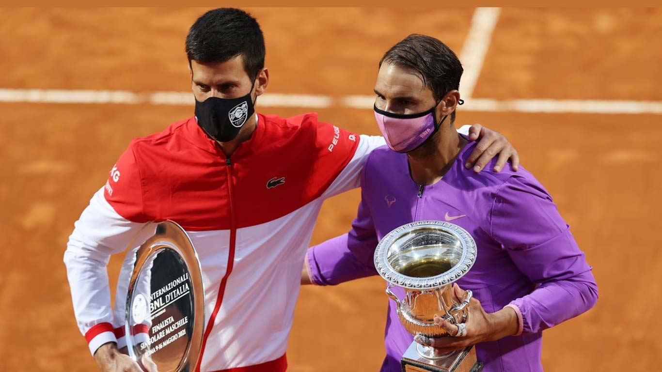 Nadal beats Djokovic to win 10th Italian Open title