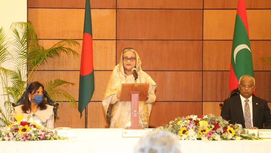 PM for furthering Bangladesh-Maldives ties to enhance trade, investment