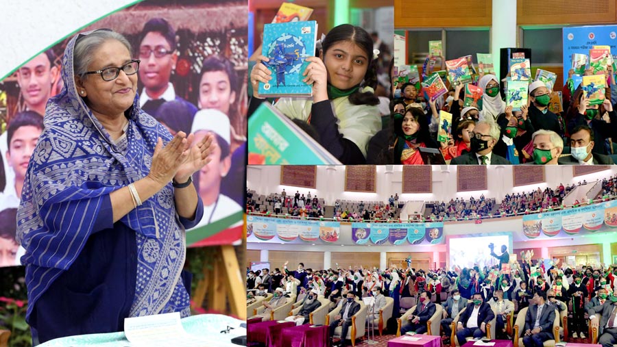PM announces SSC results, opens textbook distribution