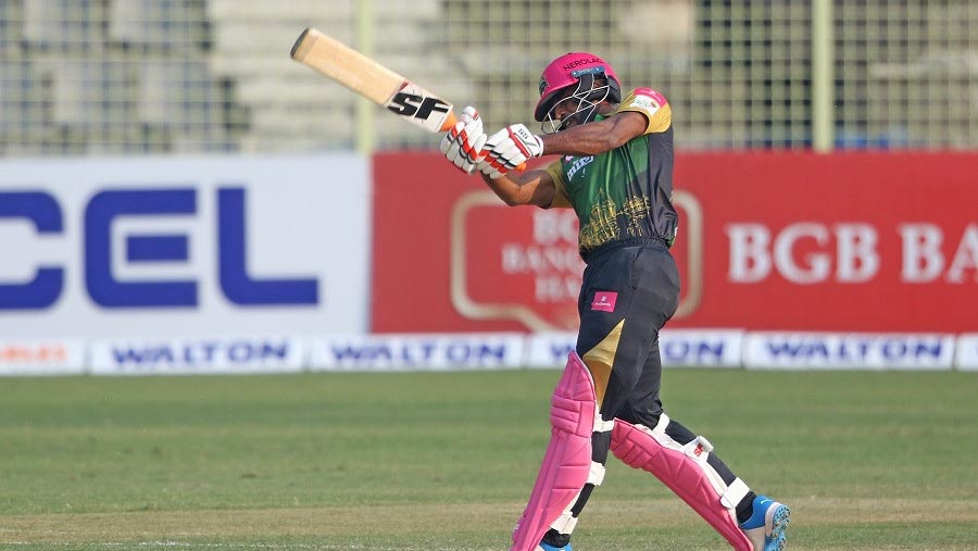 Shuvagata’s sixes helps Dhaka beat Khulna