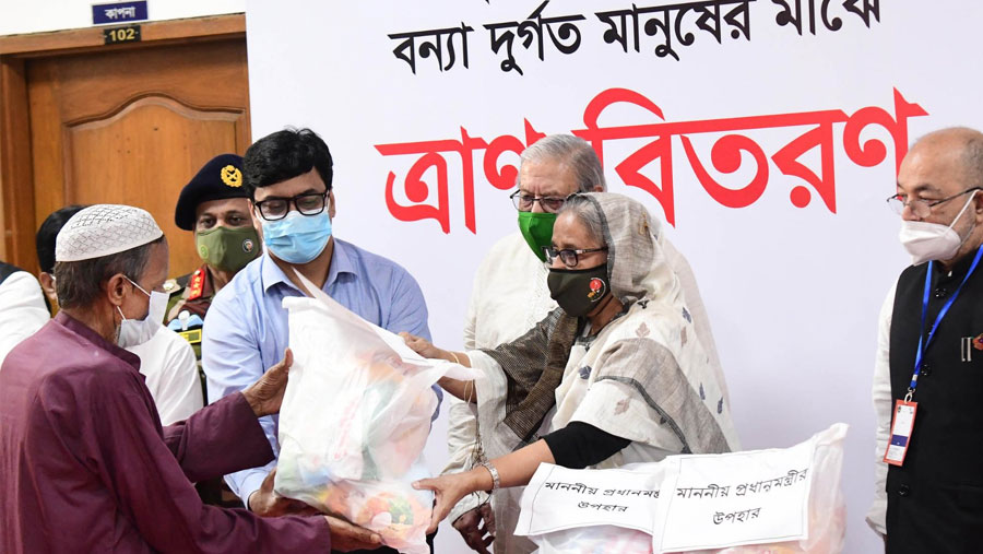 Awami League always stands beside people during disaster: PM