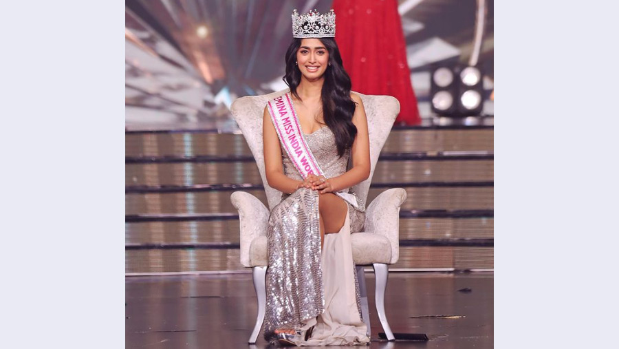 Miss India 2022 winner is Sini Shetty from Karnataka