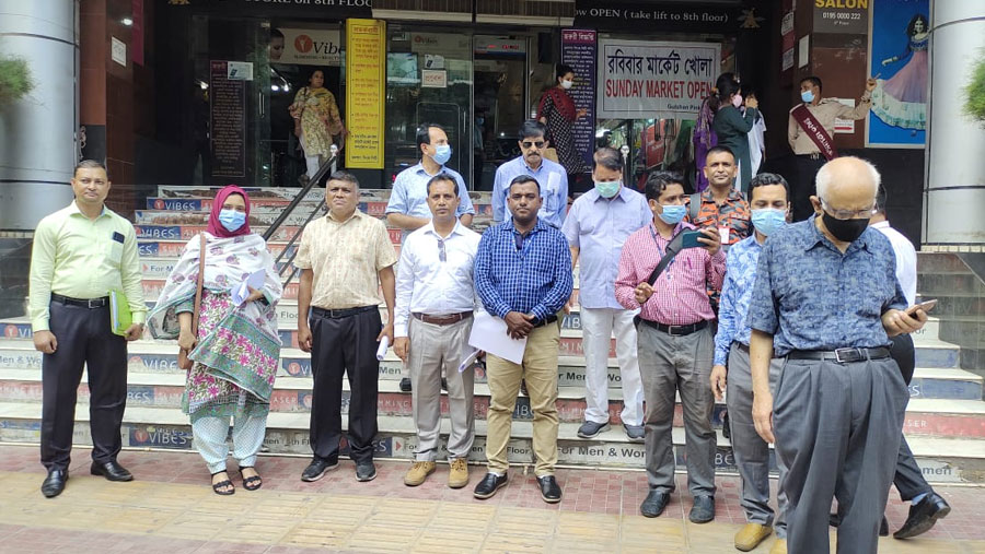 Commercial buildings inspection begins in Dhaka