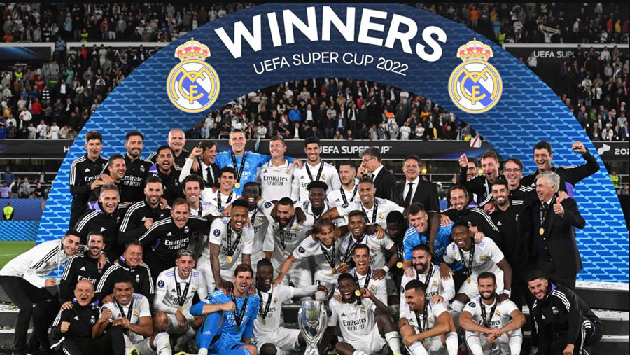 Madrid win fifth UEFA Super Cup