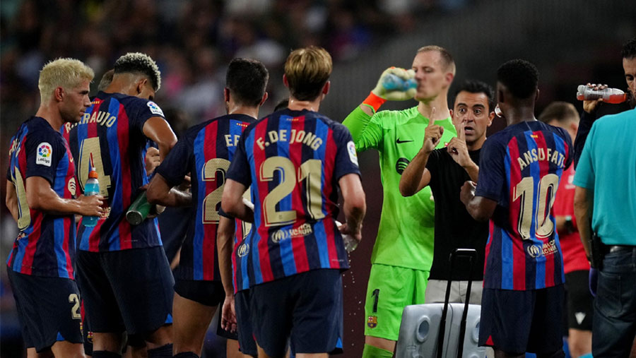 New-look Barca frustrated by Rayo in opener