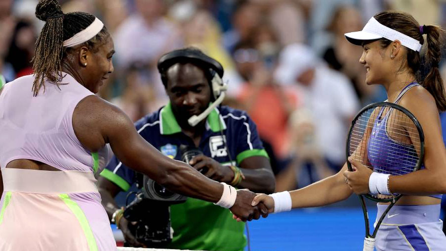 Serena beaten by Raducanu at WTA Cincinnati Masters