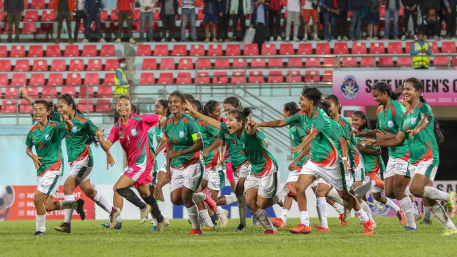 Bangladesh women beat India 3-0 in SAFF Championship