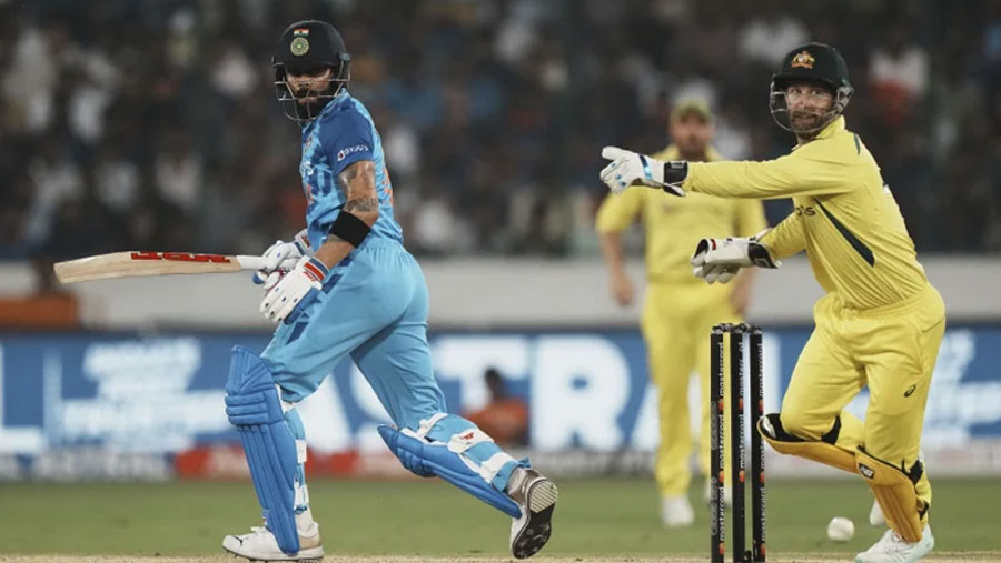 India beat Australia to win T20 series