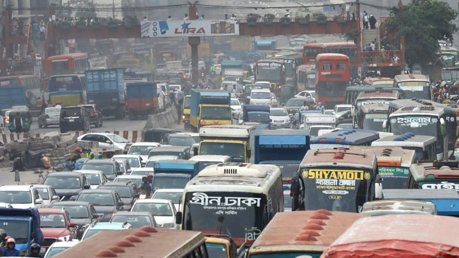 Dhaka residents asked to avoid Airport Road for 3 days