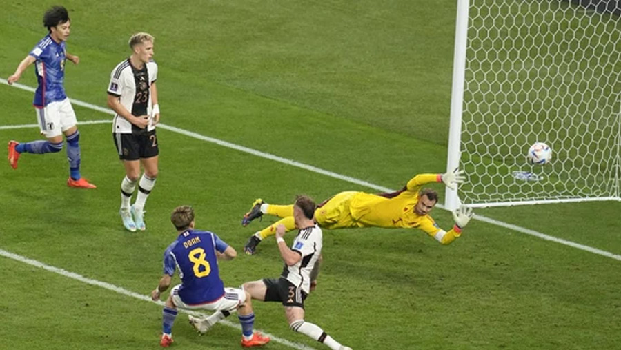 Japan comeback sends Germany to shock defeat