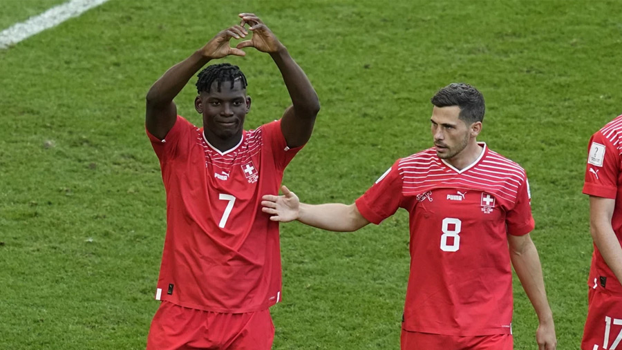 Embolo gives Swiss win over Cameroon