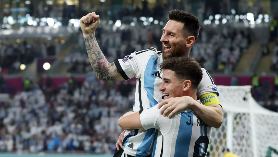 Argentina sets up quarterfinal date with the Dutch