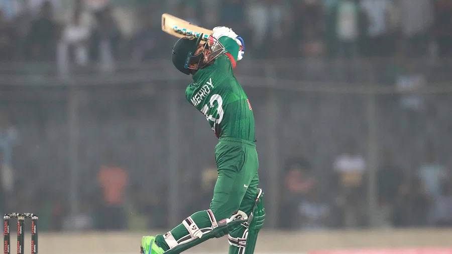 Unbeatable Mehidy helps Tigers stun India in 1st ODI