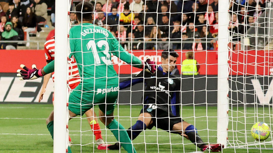 Morata goal gives Atletico dramatic win at Girona