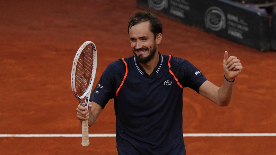 Italian Open: Daniil Medvedev claims first clay-court title with victory in  Rome ahead of French Open, Tennis News