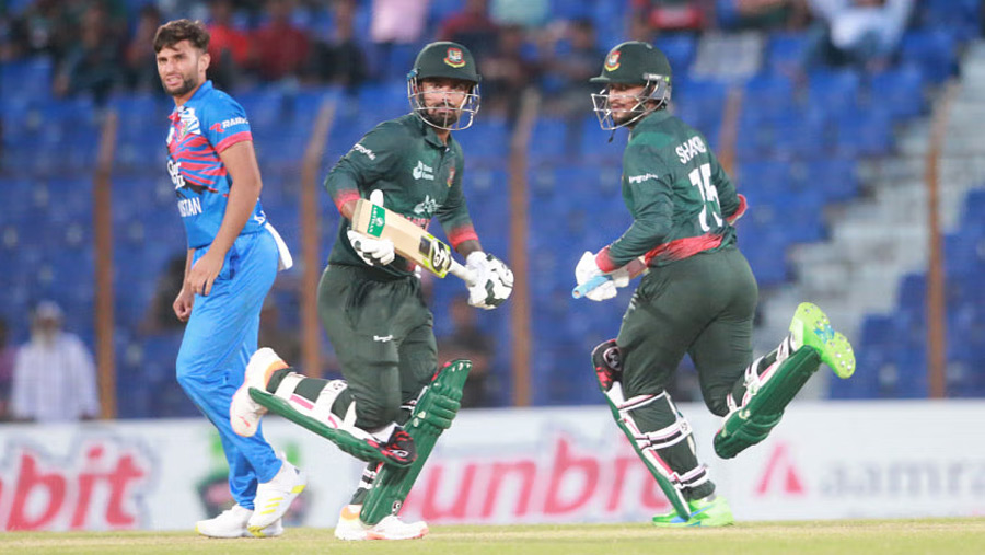 Tigers beat Afghanistan to avoid whitewash