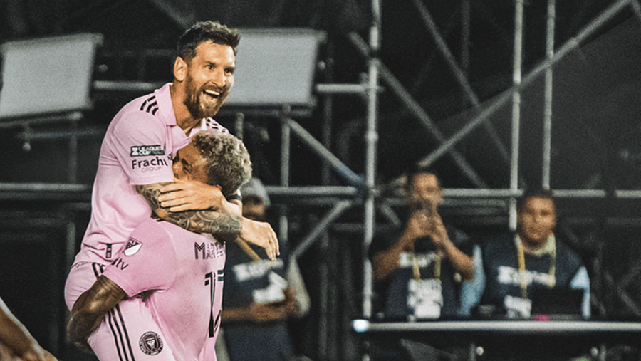 Messi scores two more as Miami march past Orlando