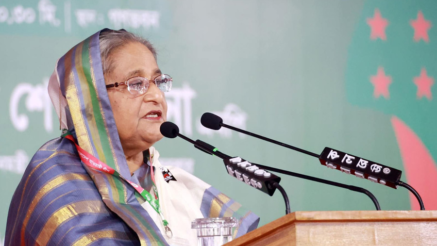 PM asks party men to work for Awami League candidates