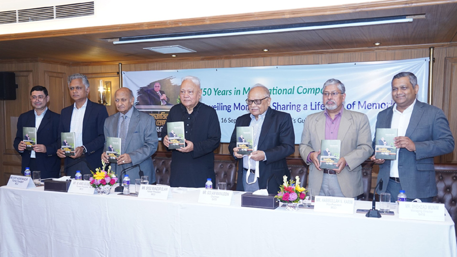 Book on BATB Chairman Golam Mainuddin launched