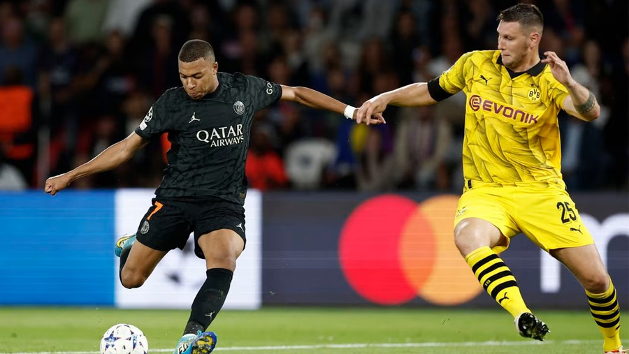 Mbappe leads PSG to home win against Dortmund