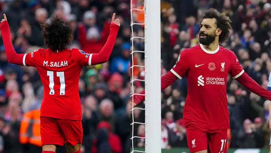 Salah leads surging Liverpool past Brentford