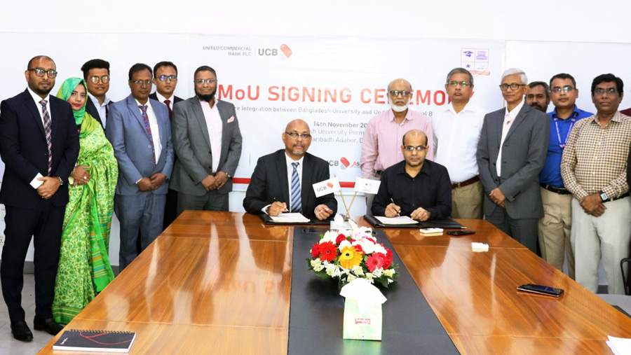 MOU signed between BU and UCB PLC.