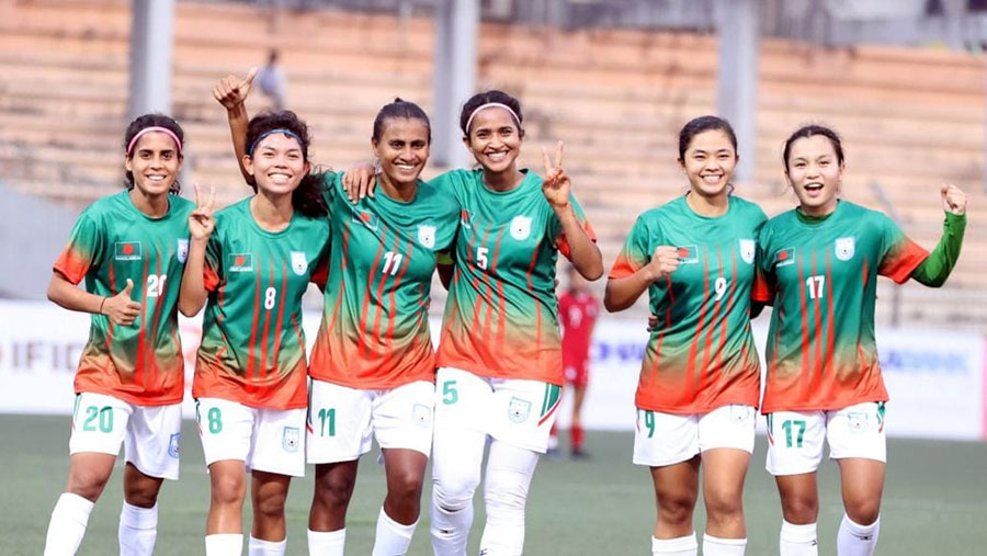 Bangladesh women hit 8 past Singapore in 2nd friendly