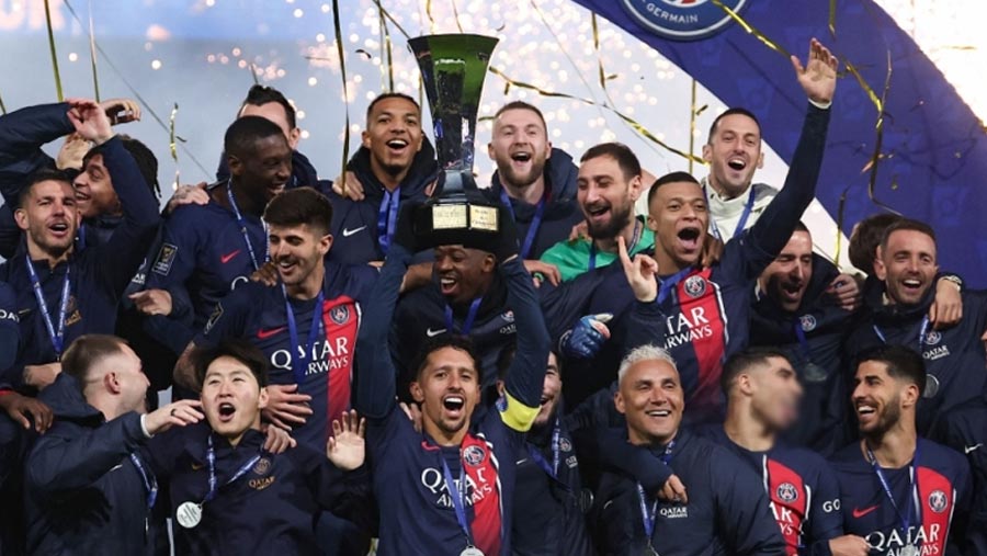 PSG win French Champions Trophy