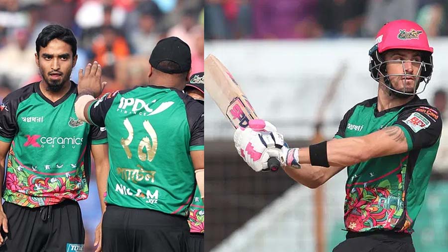 Howell leads Sylhet to win over Comilla
