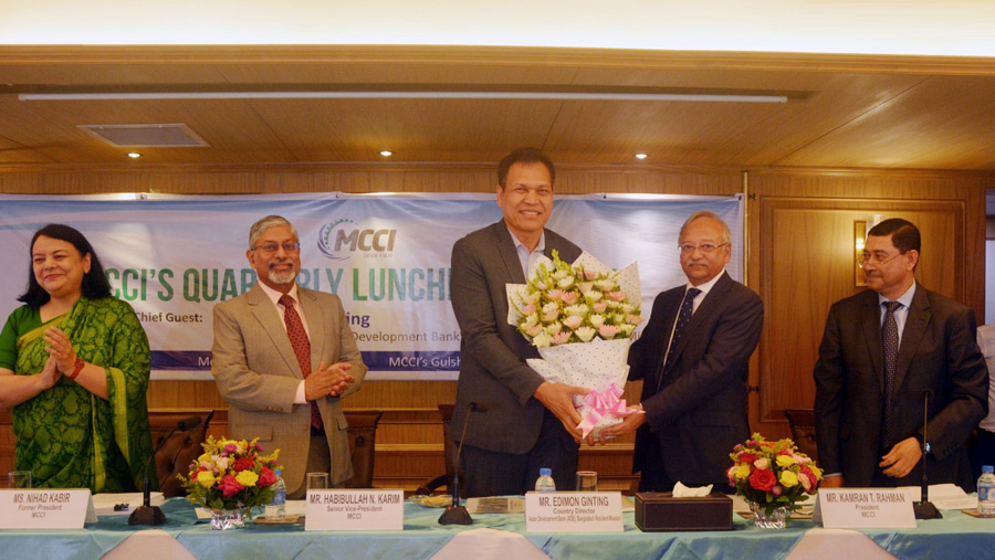 MCCI, Dhaka holds quarterly luncheon meeting