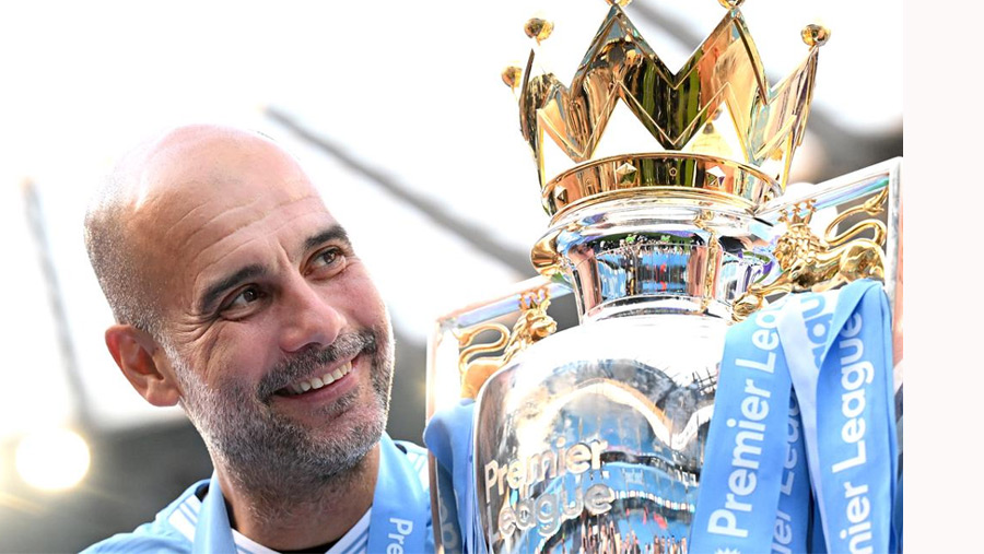 Guardiola named Premier League Manager of the Year