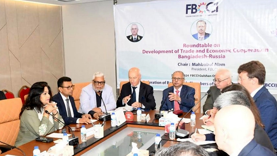 FBCCI eager to boost trade between Bangladesh and Russia