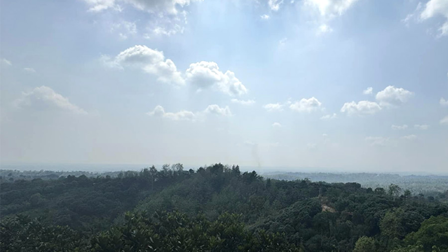 Rain or thunder showers likely few places over the country