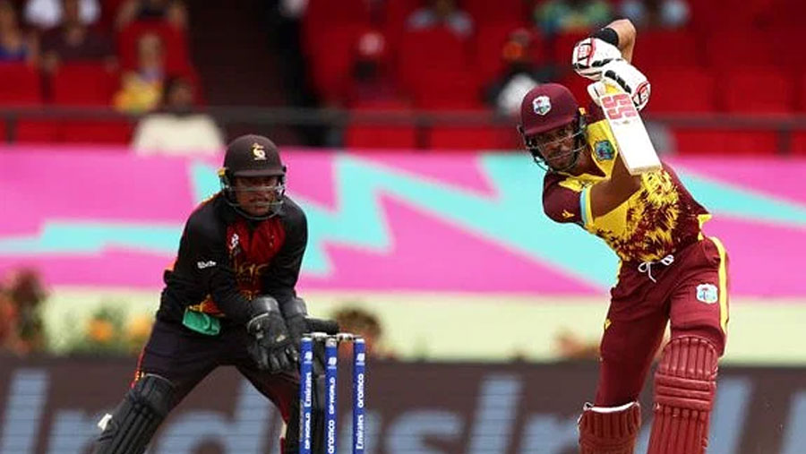Windies survive PNG scare to win T20 WC opener
