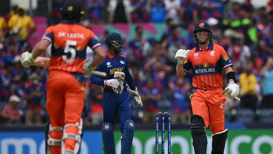 Netherlands beat Nepal by six wickets