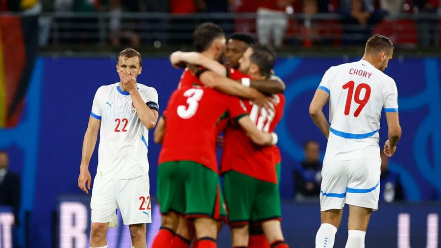 Portugal snatch win against Czech Republic