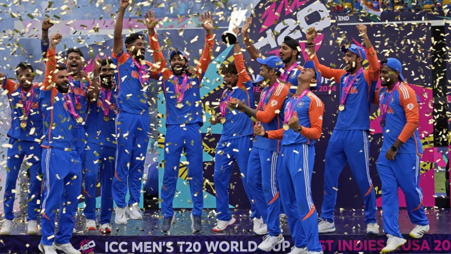 India win men's T20 World Cup title