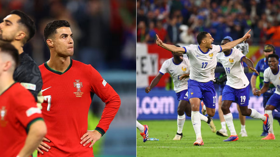 France beat Portugal to reach Euro semis