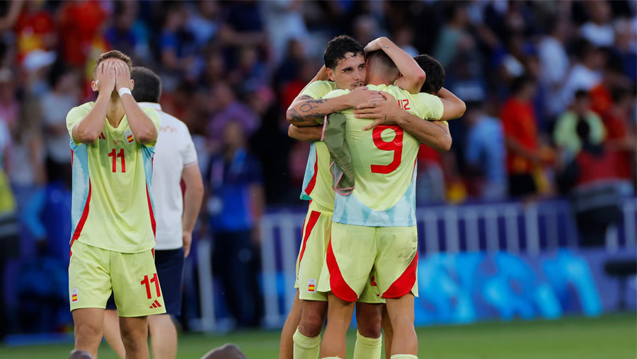 Spain beat France to win Olympic men’s football final