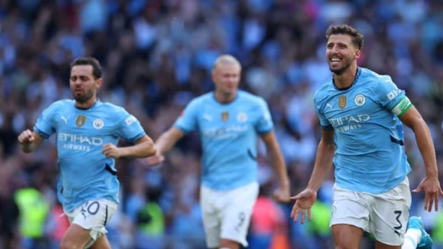 Man City beat Utd to win Community Shield