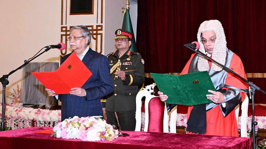 Syed Refaat Ahmed sworn in as 25th Chief Justice