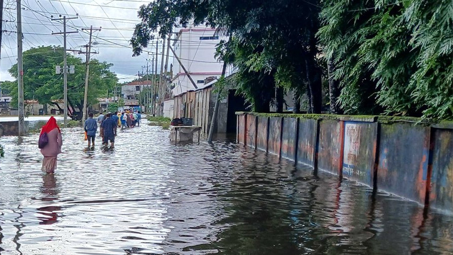 Flood situation improves in the country