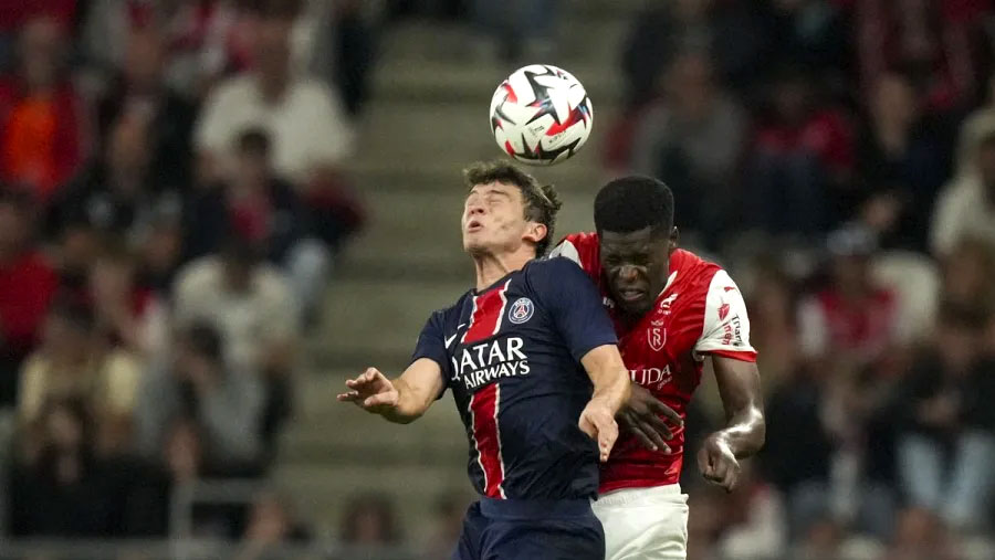 PSG drop first points in draw at Reims