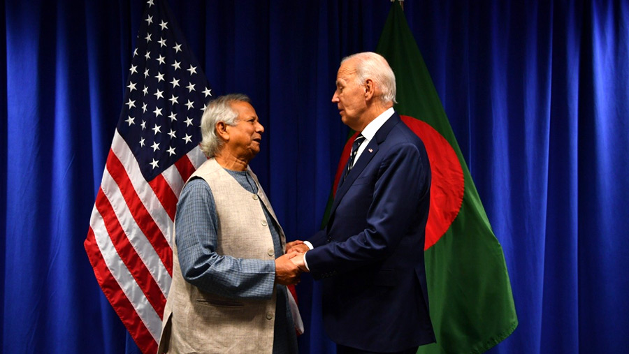 Yunus-Biden meet to reach bilateral ties to new height