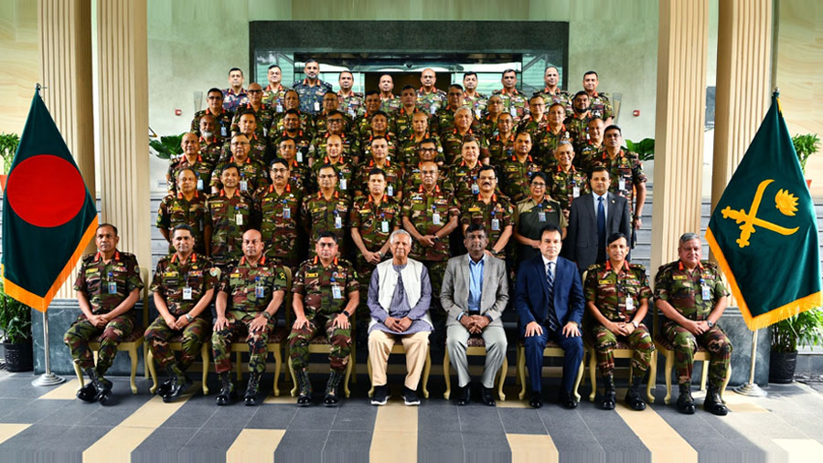 Chief Adviser opens 'Army Headquarters Selection Board-2024'