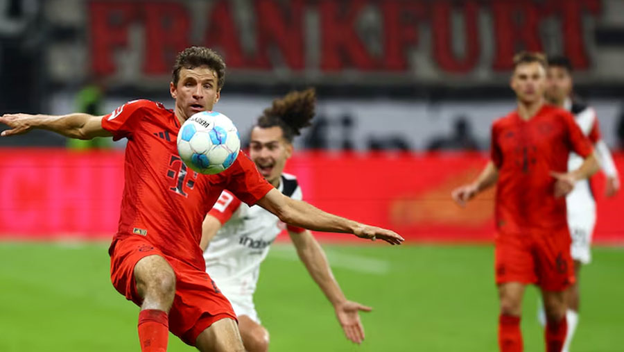 Frankfurt deny Bayern win in Bundesliga