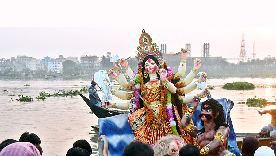 Sharadiyo Durga Puja concludes